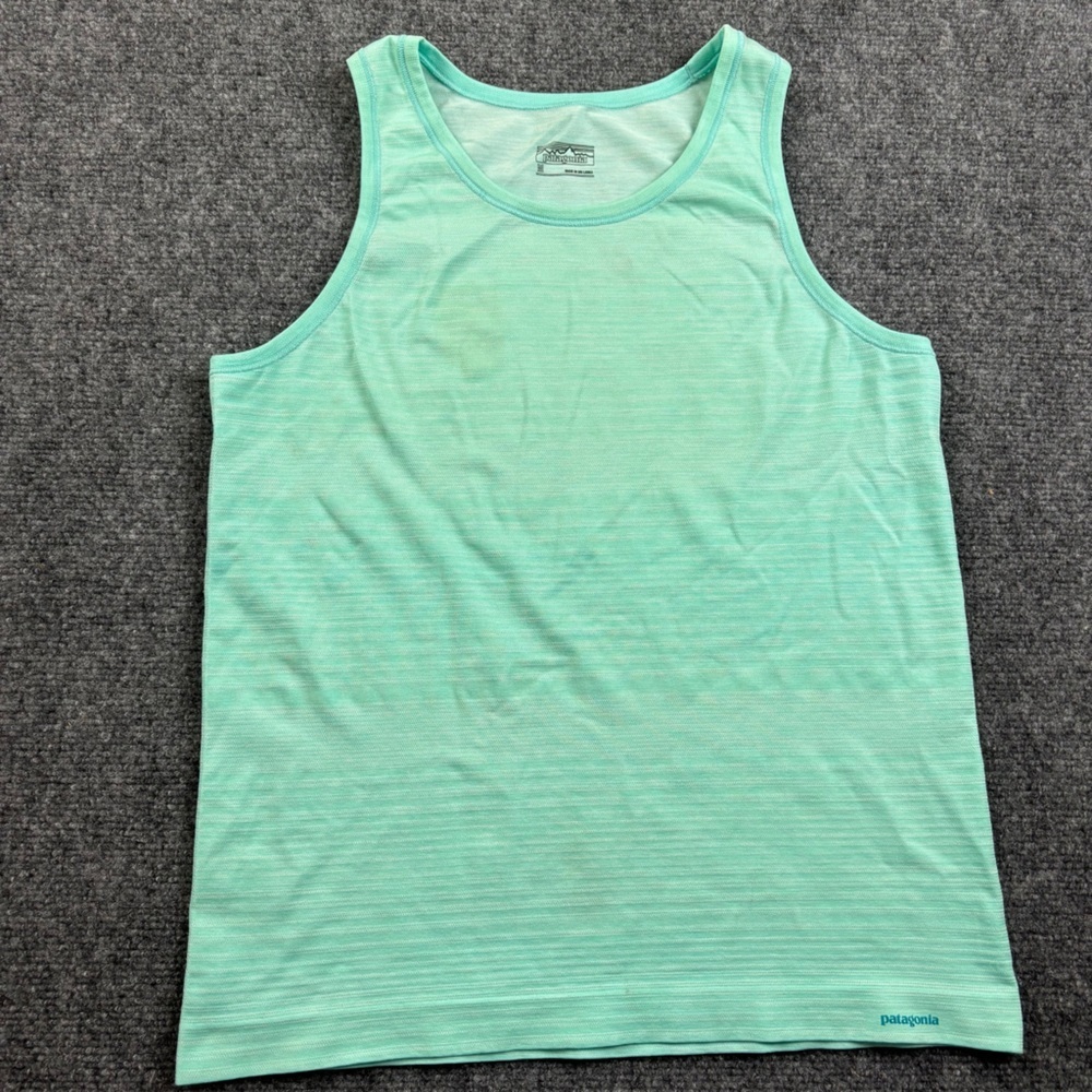 PATAGONIA Women’s Mint Athletic Breathable Tank Top size: Medium